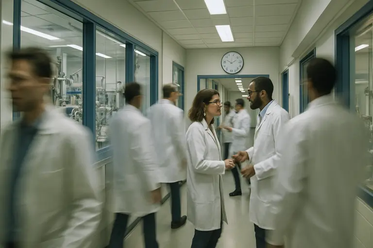High-performance computing room supporting scientific AI research