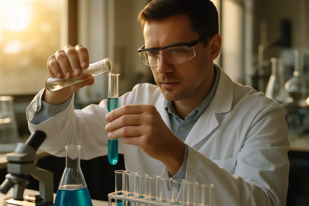 Catalyst-Free Methanol lab reactor with glassware and gas lines on a bench